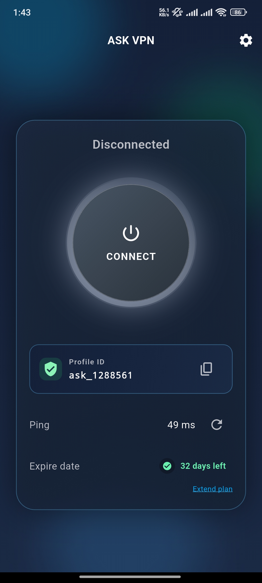 ASK VPN - မချိတ်ဆက်ရသေး